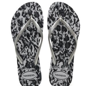 Havaianas Leopard Animal Flip Flop NWT